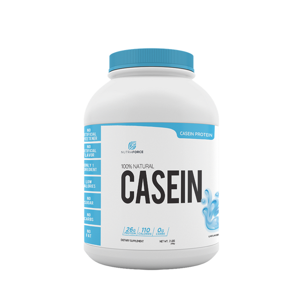 NUTRAFORCE CASEIN PROTEIN 2LBS UNFLAVORED